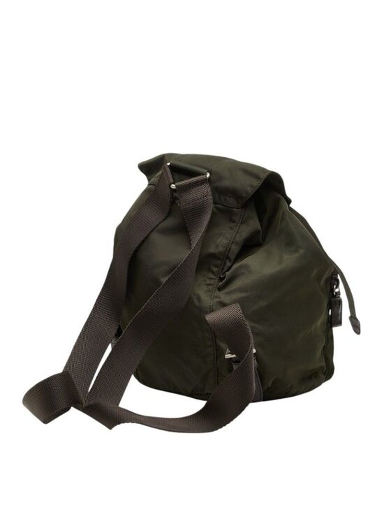 Prada Backpack Green Nylon Leather main image 9